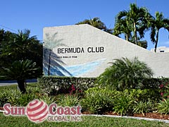 Bermuda Club Community Sign